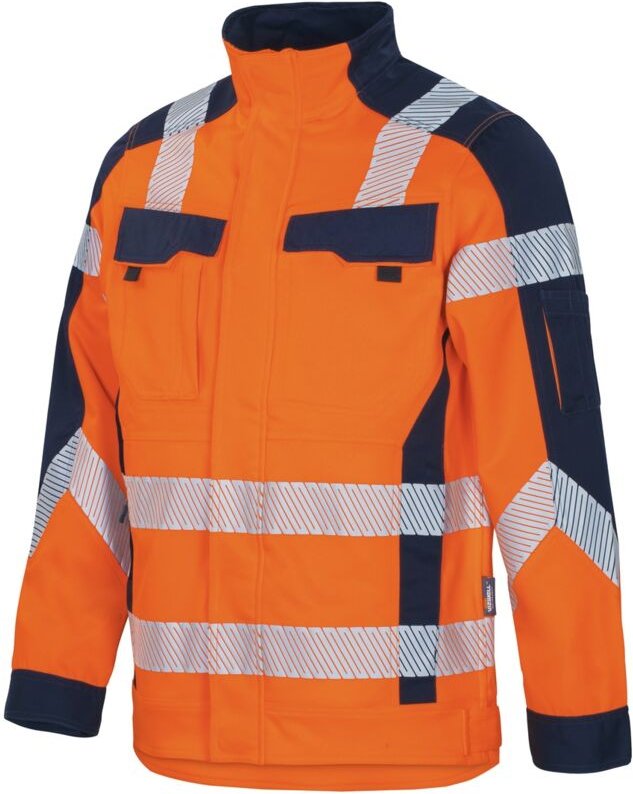 Vizwell Jacke VWT190 Gr. XL leuchtorange