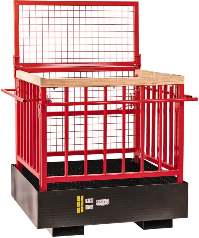 Dema - Arbeitsbühne Hebebühne Hubbühne Hubarbeitsbühne für Stapler Gabelstapler 300 kg