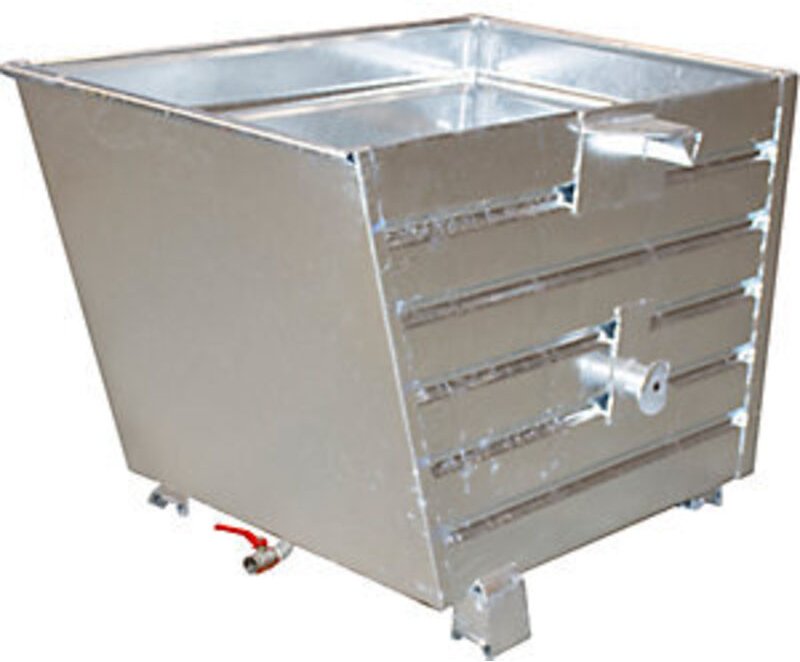 Bauer Späne-Stapelkipper BSL 70, feuerverzinkt