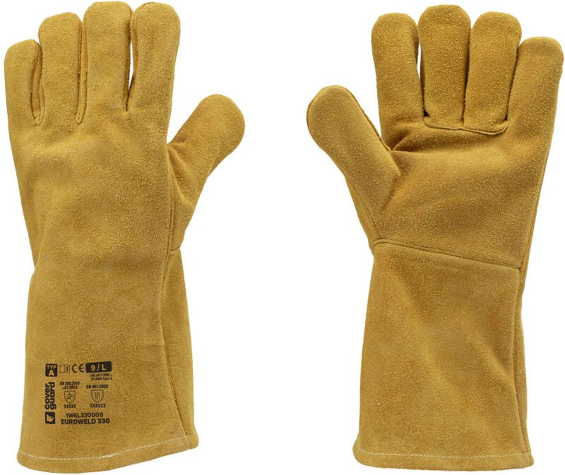 Coverguard Euroweld 330 Schweißerhandschuhe - - Okra gelb