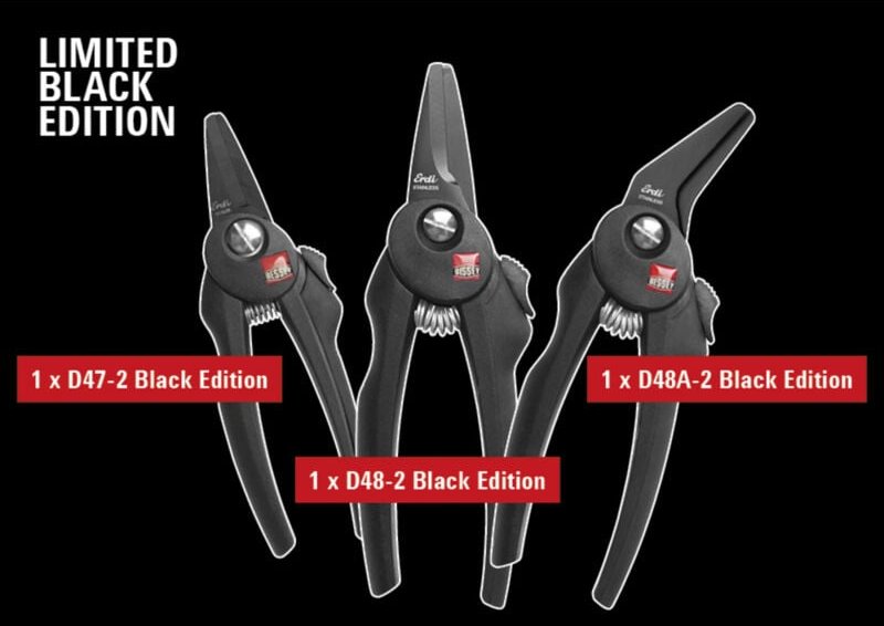 Thumbnail - Combi-set-a D47-2 + D48-2 + D48A-2 in black combi-set-a - Bessey