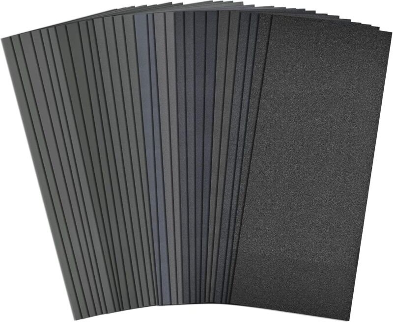 Trocken-/Wasserfestes Schleifpapier (20 Stück) 3000