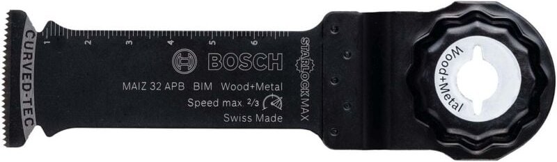 Bosch - bim Tauchsägeblatt maiz 32 apb Wood & Metal, Packungsinhalt: 1 Stück