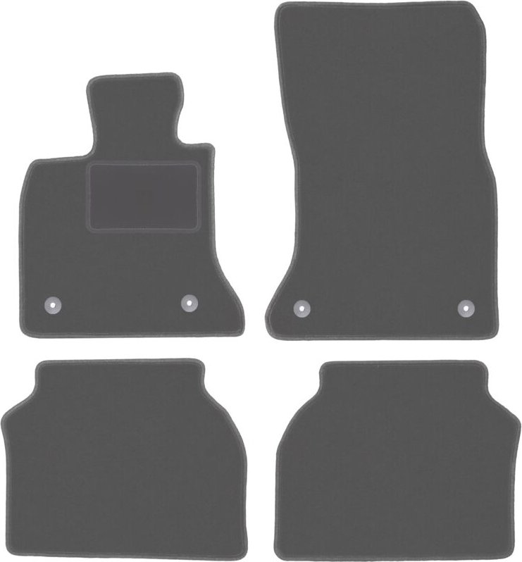 Graphit-Fußmatten für: BMW 5 GT F07 Liftback (2009-2017)