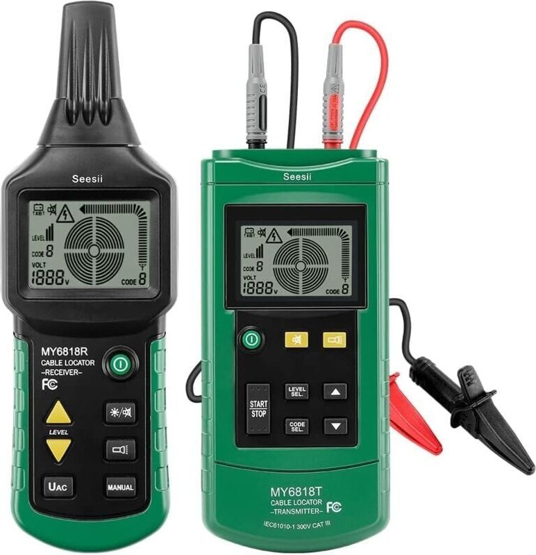 Rohrsuchgeräte, Elektrischer Kabeldetektor, Multifunktions-Rohrfinder, Kabeltester, Suche (MY6818)