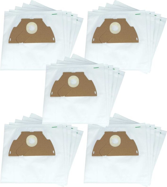 Thumbnail - 50x Staubbeutel kompatibel mit Volta Chameleon, Jaguar 2000, 3601, mc-e 3, nc 3 / NC3 Staubsauger - 28cm x 27cm Weiß - V...