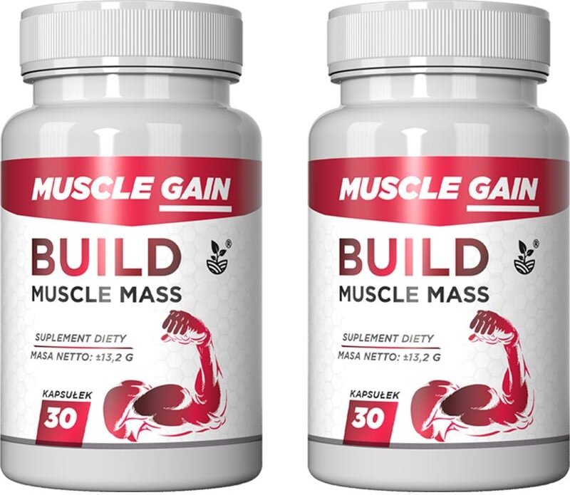 Muscle Gain - Kapseln für Muskelmasse - 60 Kapseln.