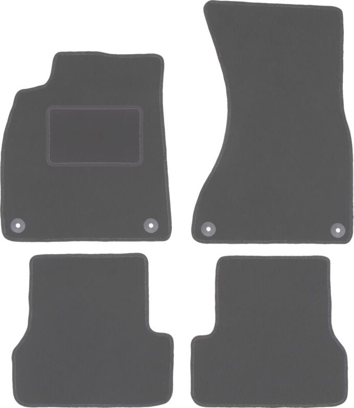 Graphit-Fußmatten für: Audi A7 Coupé, Sportback (2011-)