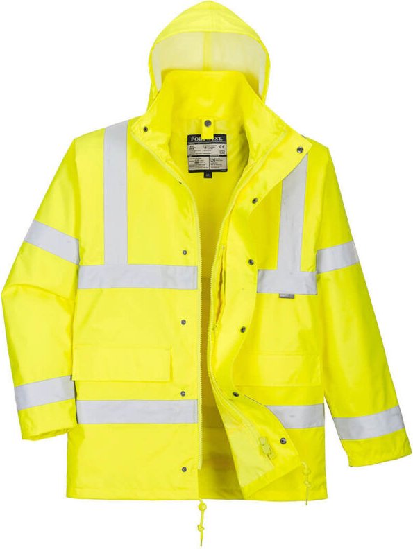 Hi-Vis 4-in-1 Parka Gelb S