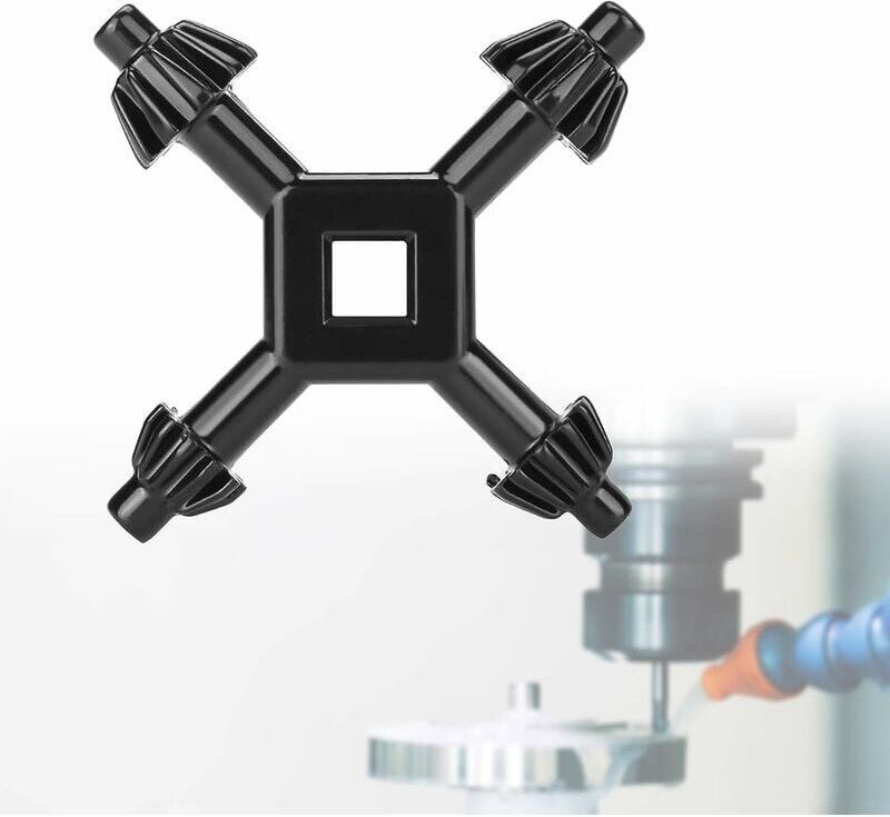 Universal-Bohrfutterschlüssel, 4-in-1-Multifunktions-Bohrfutterschlüssel für elektrische Bohrmaschinen