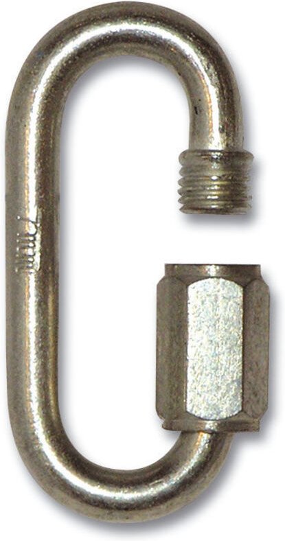 AVL-Schnellkupplung mit Sicherungsmutter M-3,5 verzinkt