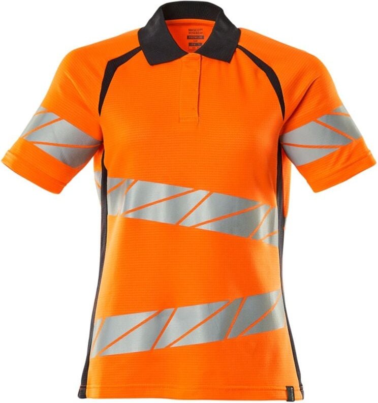 Mascot Damen-Polo-shirt 19093-771-14010 Gr. 5XL hi-vis orange/schwarzblau