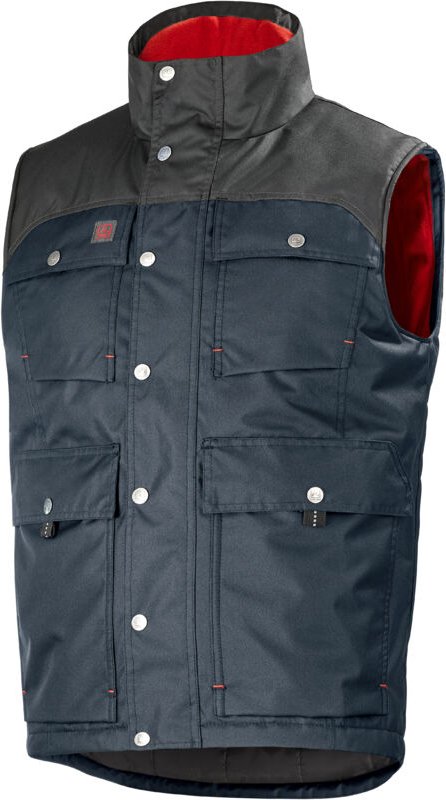 Bodywarmer Schaufel Grau Charcoal / Schwarz L