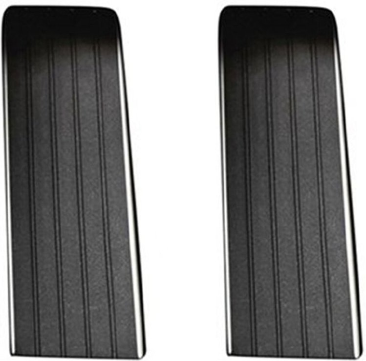 2X Auto Aluminium FußStüTze Linke FußStüTze Pedalabdeckung Trimm Fit für -30 2020 2021