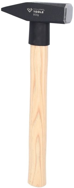 Thumbnail - Brilliant Tools - Schlosserhammer mit Hickory-Stiel 800 g - BT073080