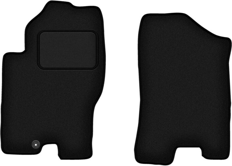 Vordere Matten schwarz für: Nissan Pathfinder 5-Sitzer (vor Facelift) (2005-2010)