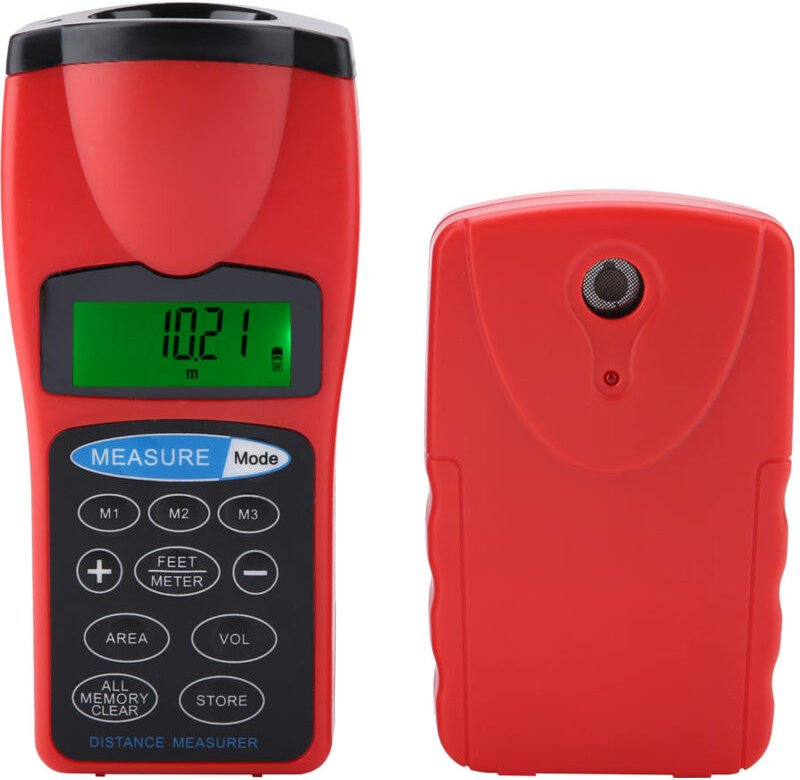 CP-3003 LCD Digital Laser Distanzmessgerät, Handheld Ultraschall Entfernungsmesser Finde