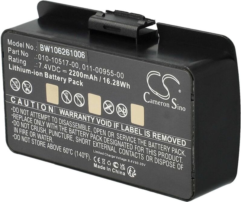 Vhbw - Akku Ersatz für Garmin 010-10517-00, 010-10517-01, 011-00955-00, 01070800001 für gps Navigation Navi (2200 mAh, 7...