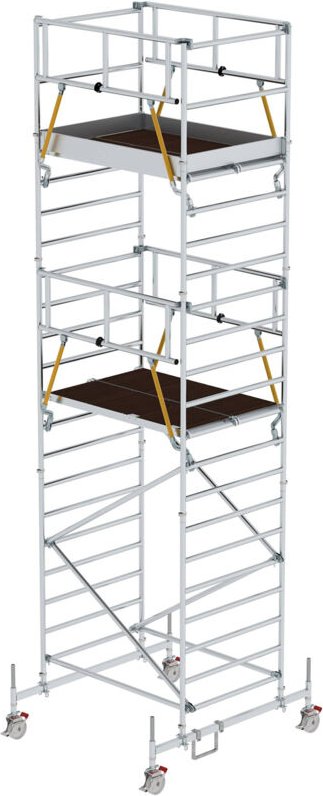 MUNK Rollgerüst SG mit Doppelplattform 1,35x1,80m Plattform 7,78m AH