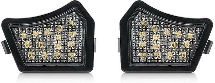 Woosien - 2 Stück led unter Seitenspiegelpfütze für C30 C70 S40 S60 S80 V40 V50 V60 V70 Xc70 Xc90 31217838