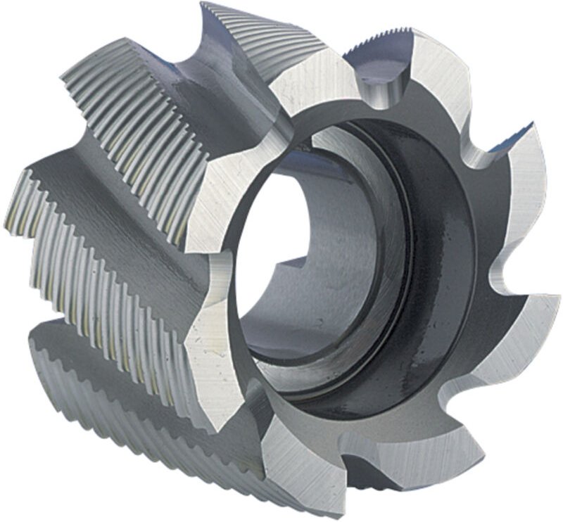 Walzenstirnfräser DIN1880HSSCo8 Typ hr 50x36mm Format