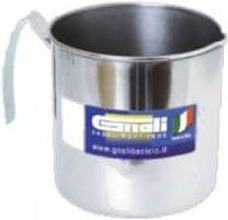 Thumbnail - Edelstahlkrug mit Rand D.8 cm Gnali