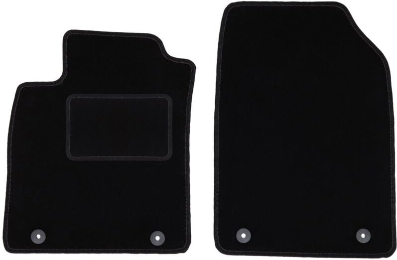 Schwarze Veloursmatten für: Opel Vectra C Liftback, Fließheck, Limousine (2002-2008)