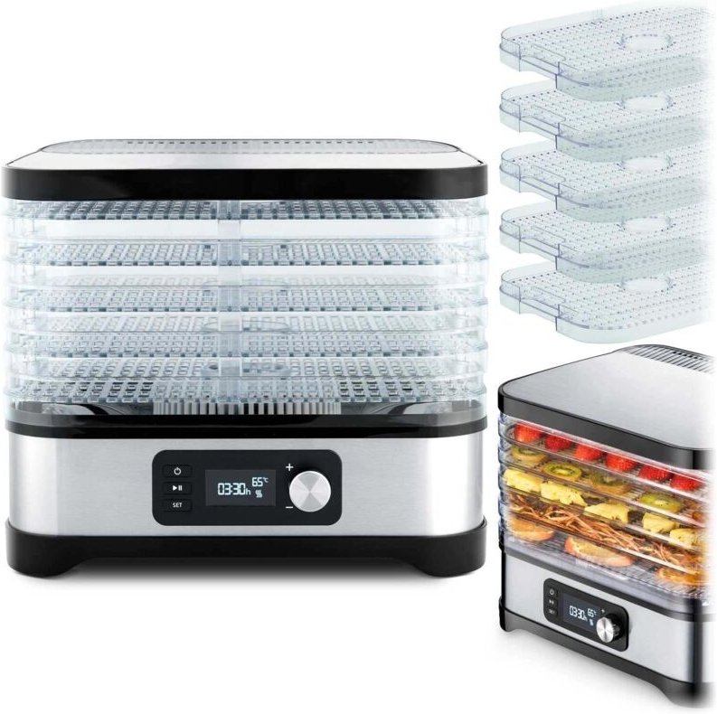 Lebensmitteltrockner berdsen silver