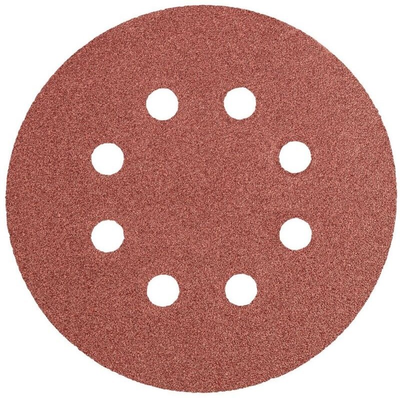 Graphit-Schleifscheiben 125 mm K100 - 5 Stück mit Löchern - für Schleifmaschinen