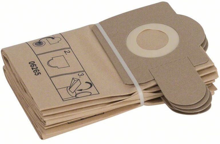 Papierfilterbeutel, passend zu pas 11-21, pas 12-27 und pas 12-27 f Bosch Accessories 2605411150