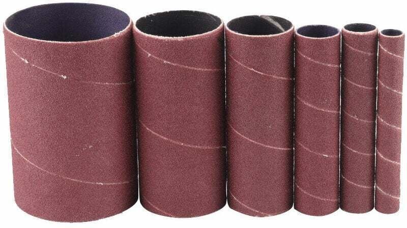 6er Pack Schleifhülsen 115 mm, Korn 120 (12/20/25/38/55/80 mm)