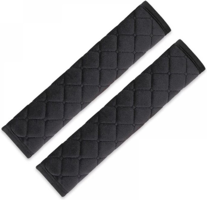 Ymyny - Auto-Sicherheitsgurtpolster, 2er-Pack, Auto-Sicherheitsgurtpolster für zusätzlichen Komfort auf Reisen