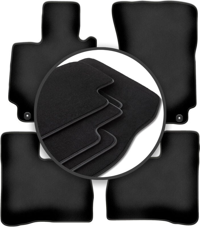 Premium Autoteppiche für: Mercedes W221 S-Klasse Limousine kurz (2005-2013)