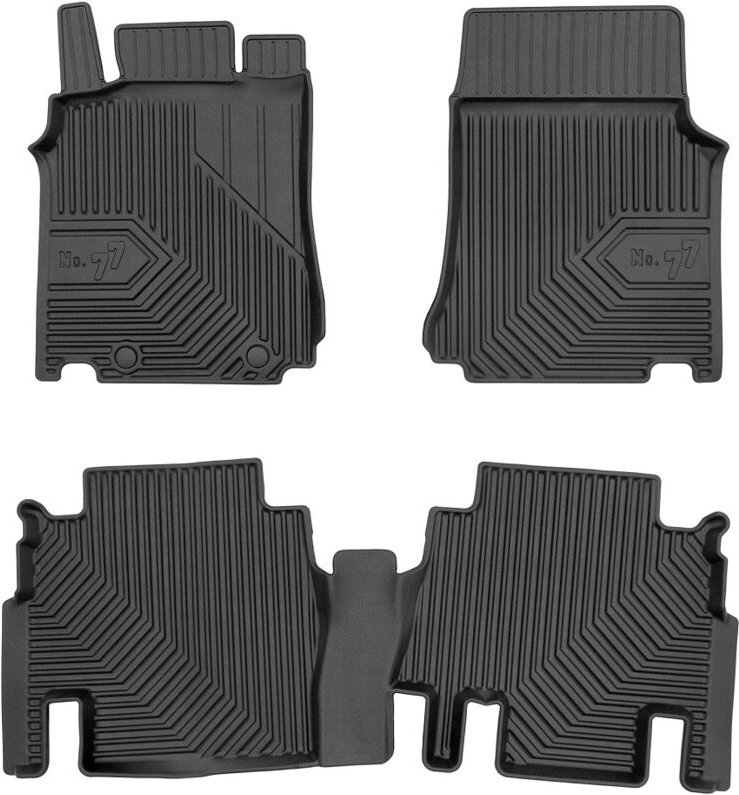 GUMMIMATTEN Mercedes-Benz Vaneo W414 2001-2005 KOFFERRAUM 77