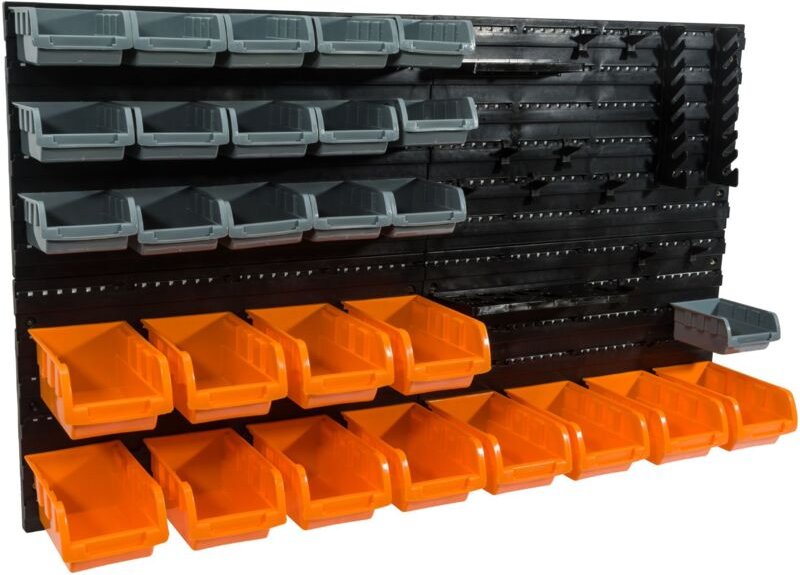 Wandpaneele mit Behältern und Werkzeughalter Werka Pro