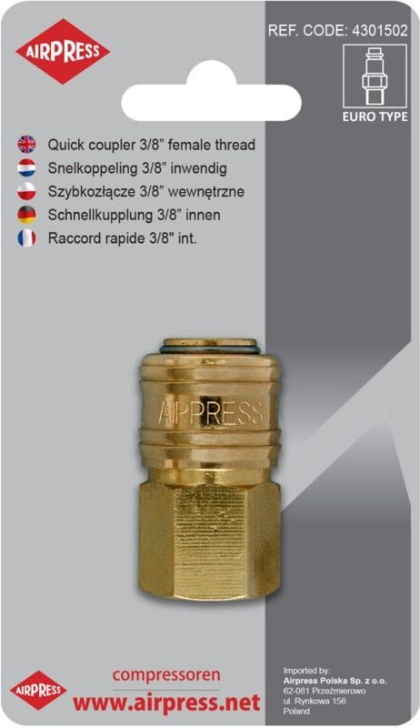 Schnellkupplung Mit 3/8'' Innengewinde - Ap 4301502