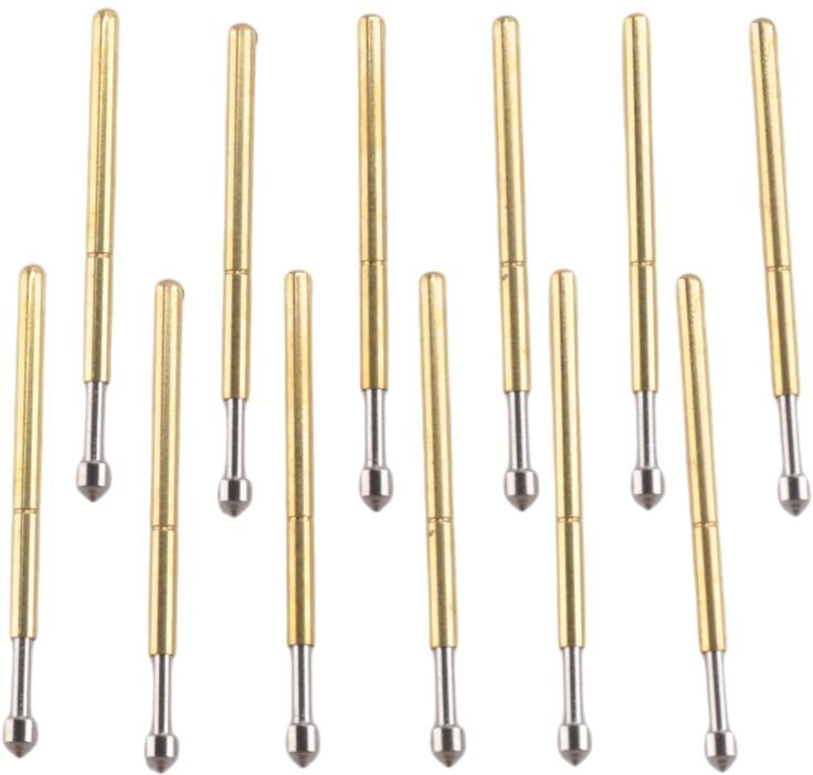 Thumbnail - Tlily - 100 StüCke P75-E2 Federtestsonde Pogo Pin 1,3 Mm Konischen Kopf 1,0 Fingerhut