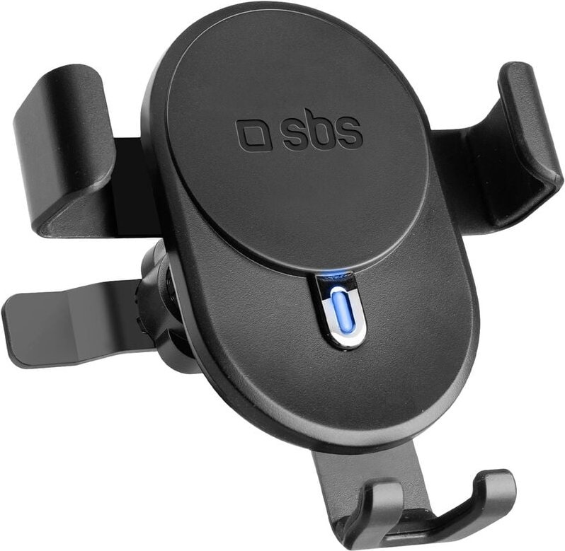 SBS - mobile Auto-Halterung 15 w Wireless mit Gravity-Verschluss mit Schnellladung Lüftungsgitter Hand