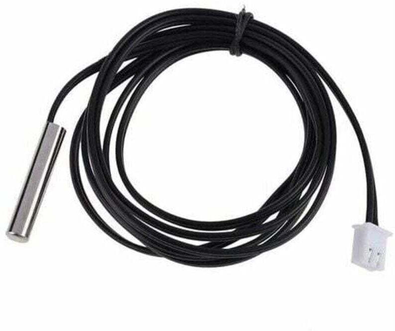 1M Hochpräziser NTC 10K/B3435 Temperatursensor Wasserbeständiger Thermistorkabel-Temperaturfühler