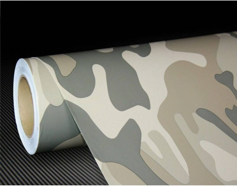 Trade Shop - rolle klebefolie auto motorrad innenraum aussen tarnfarbe 152CMX30M -