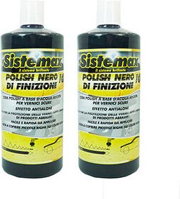 SISTEMAX LACK BLACK "10" 1 lt KIT 2 FLASCHEN