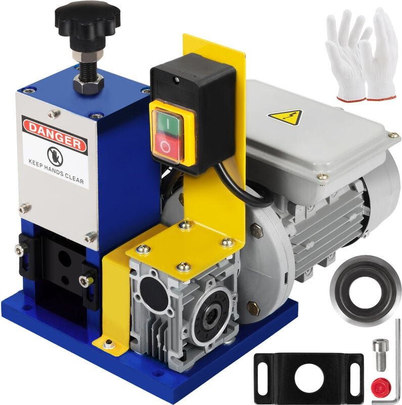 Thumbnail - Abisoliermaschine 1,5-25 mm Kabelabisoliermaschine Elektrische Kabelschälmaschine Drahtmessbereich Kabelschäler, Einphas...