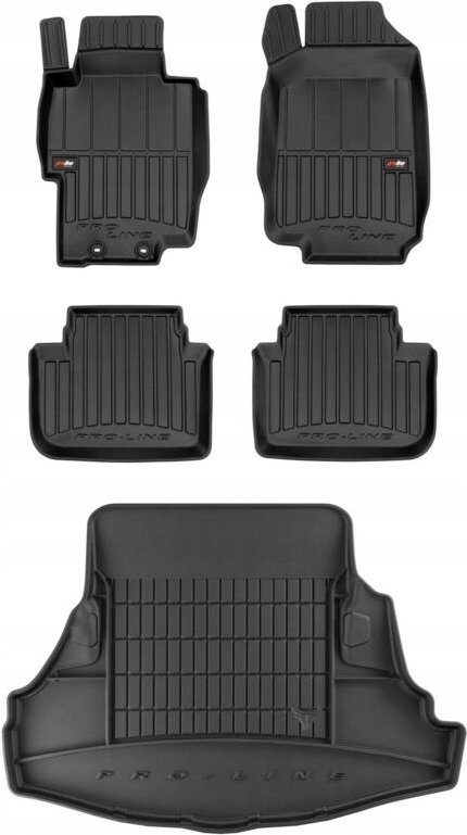 Thumbnail - SET 3D Gummi Kofferraummatten Honda Accord 7 Limousine 2002-2008
