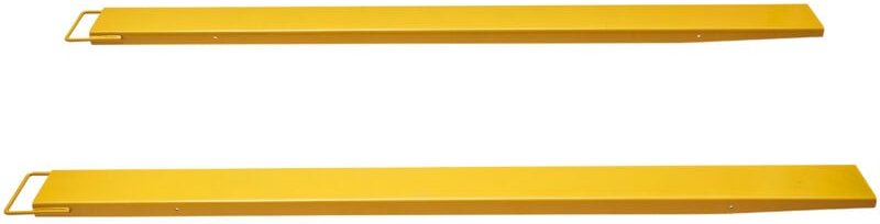 Mophorn - Palettengabelverlängerungen, 243,8 cm Länge, 16,5 cm Breite, robuste Gabelverlängerungen aus Karbonstahl für G...