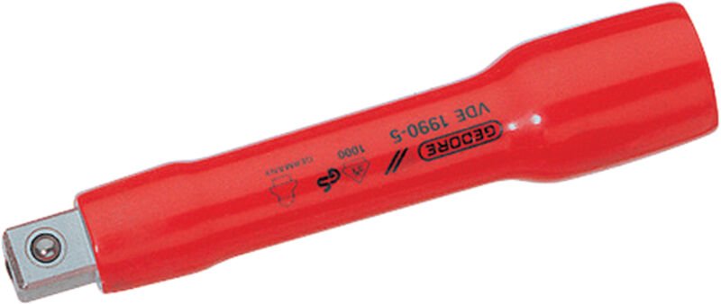 Vde 1990-10 6124130 Steckschlüsselverlängerung Antrieb 1/2' (12.5 mm) 250 mm 1 St. - Gedore