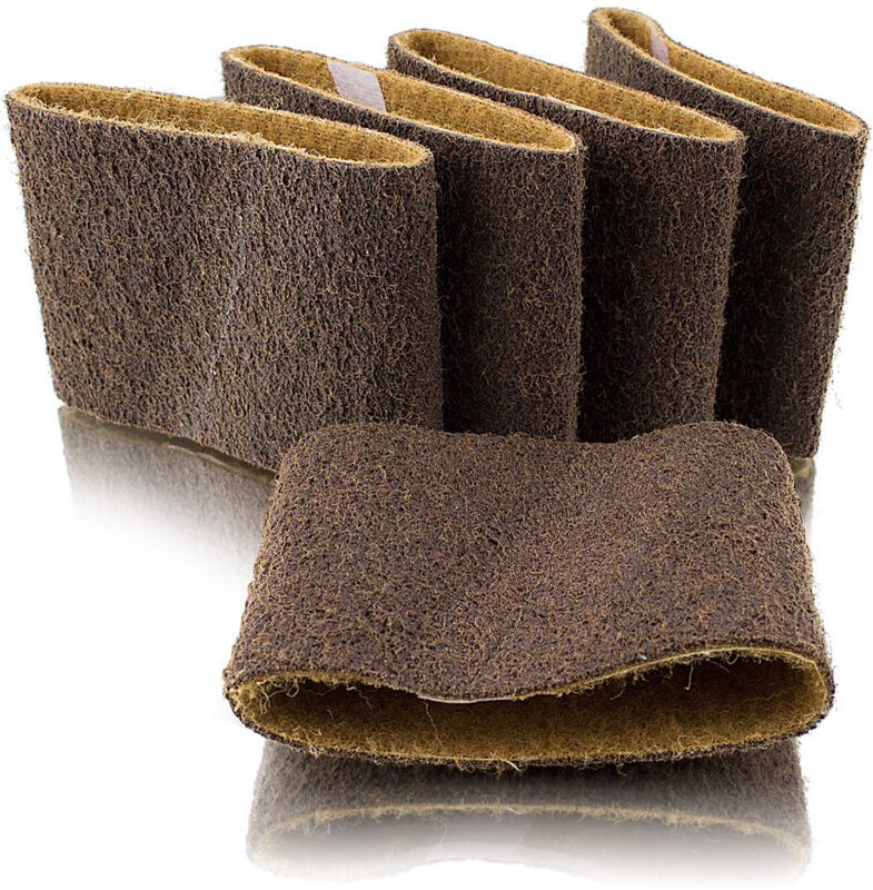 Vließ-Schleifband für Expansionswalze 100x284mm / Körnung 150 Gelb