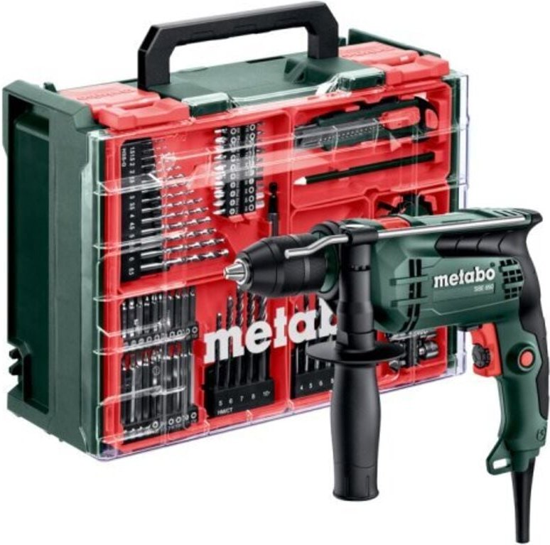 Metabo - Schlagbohrmaschine sbe 650 Set (600742710)