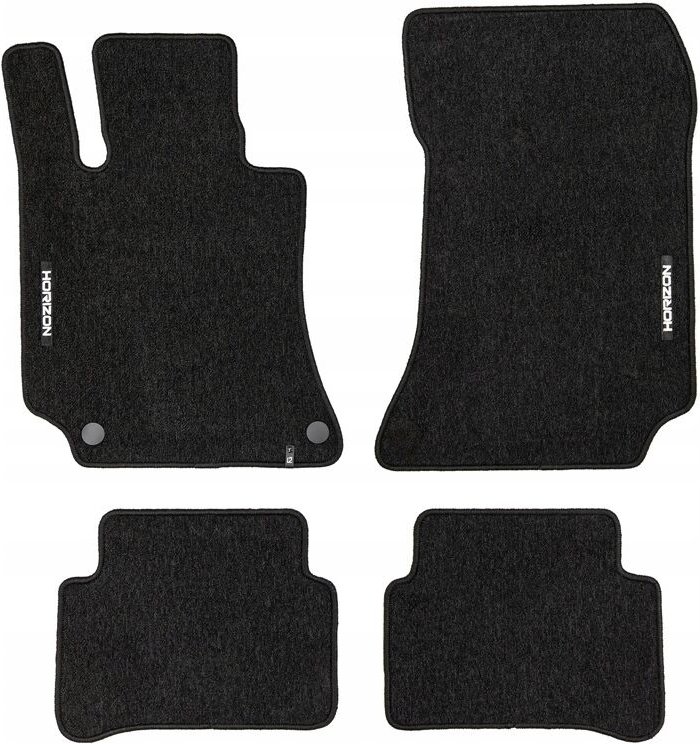 VELOURS MATTEN Fußmatten Mercedes-Benz E-Klasse W212 Limousine 2009-2016 HZ