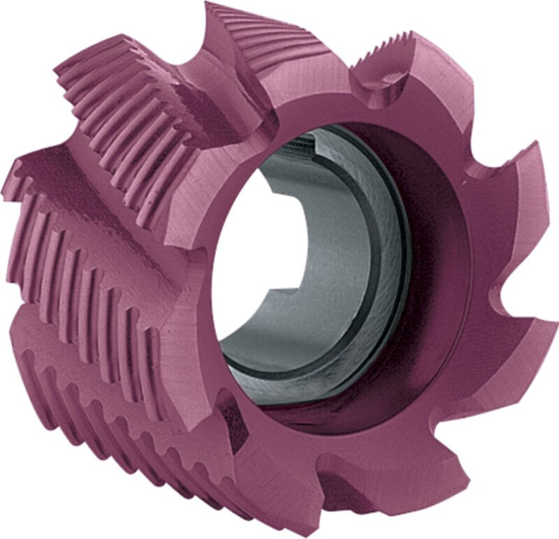 Walzenstirnfräser DIN1880 HSSCo8 TypNR TiALN40x32mm Format