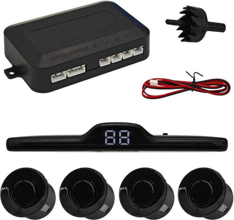 Parksensoren, Display - Summer, 12V-Steuergerät - Set